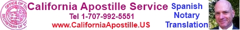 Sacramento Mobile Notary Public signing agent, Spanish, California Apostille service